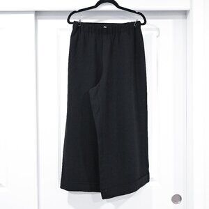 Lafayette 148 Large Crepe Wide Leg Ankle Pant